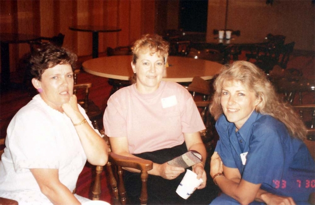 Betty Jo Gillespie Armagost, Kristi Cottrell Lammers, Cynthe Nelson Stehr