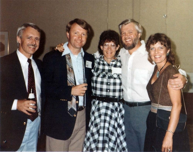 Gary Randolph, Ron Jiede, Margaret Brown, Steve and Lydel Butcher